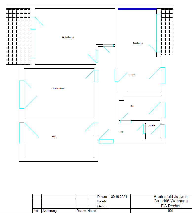 Wohnungsgrundriss